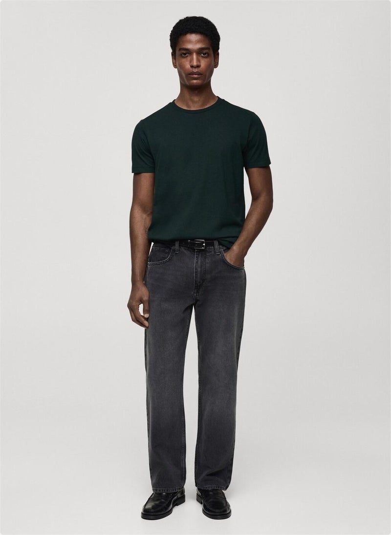 Mango Man Slim-Fit T-Shirt  - Image 5