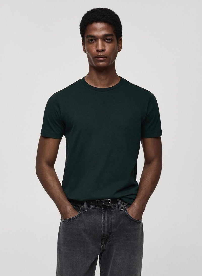 Mango Man Slim-Fit T-Shirt  - Image 1