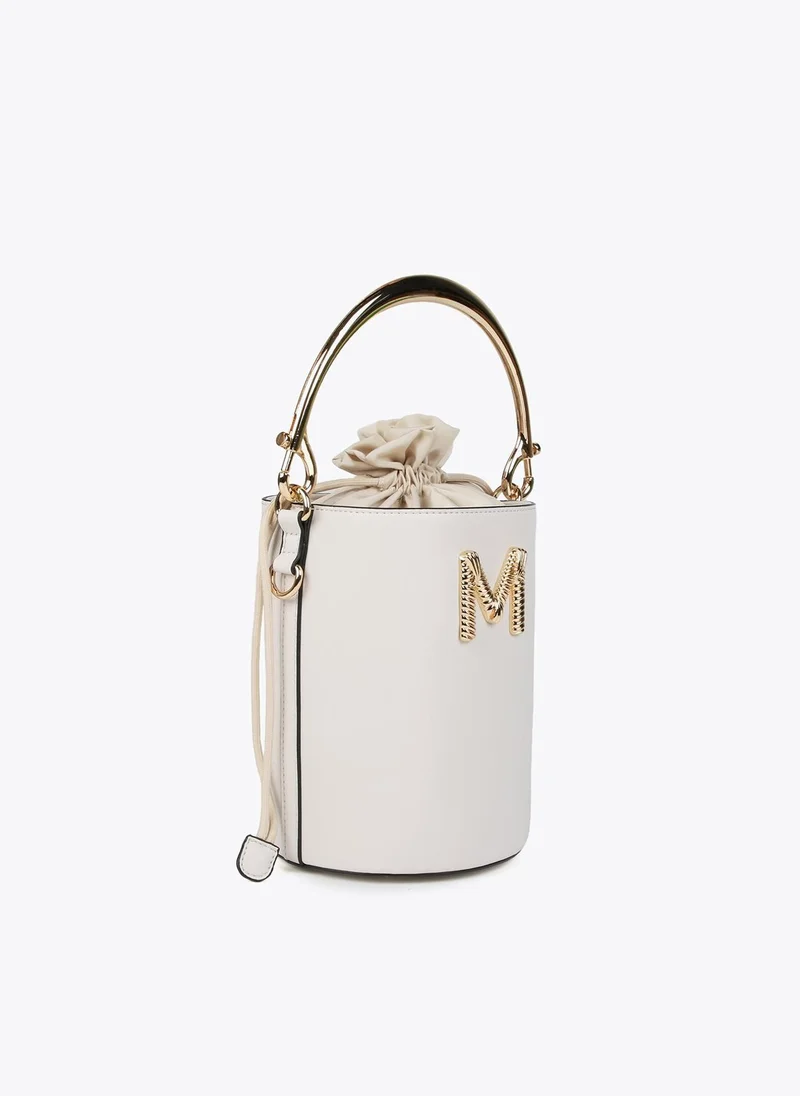 Lola Casademunt Bucket bag with metal handle