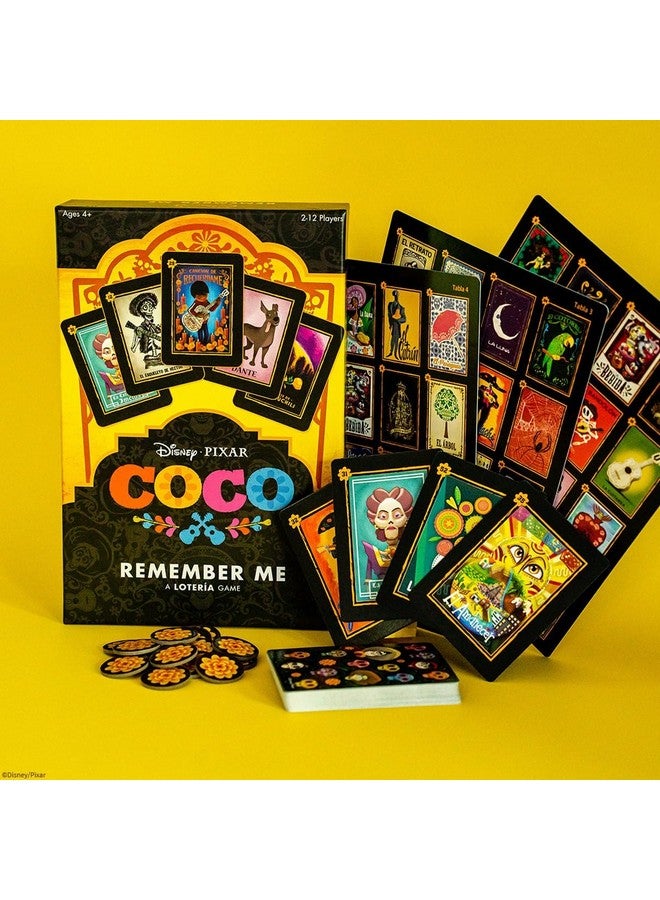 USAopoly Disney Pixar Coco (Remember Me) A LOTERIA Game - Image 2
