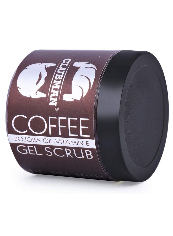 Clubman Jojoba Oil Vitamine Coffee Gel Scrub For Men (100Ml / 3.38 Fl Oz) - Image 3