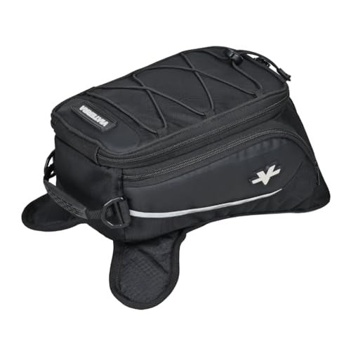 ViaTerra Ace Magnetic Motorcycle Tank Bag 6L – Universal Fit for Metal Tanks, Ideal for Daily Commute, with Free Outer Rain/Dust Cover & EBC Net - Image 1