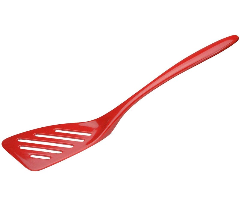 Gourmac Red Melamine Slotted Turner 12.5" - Image 4