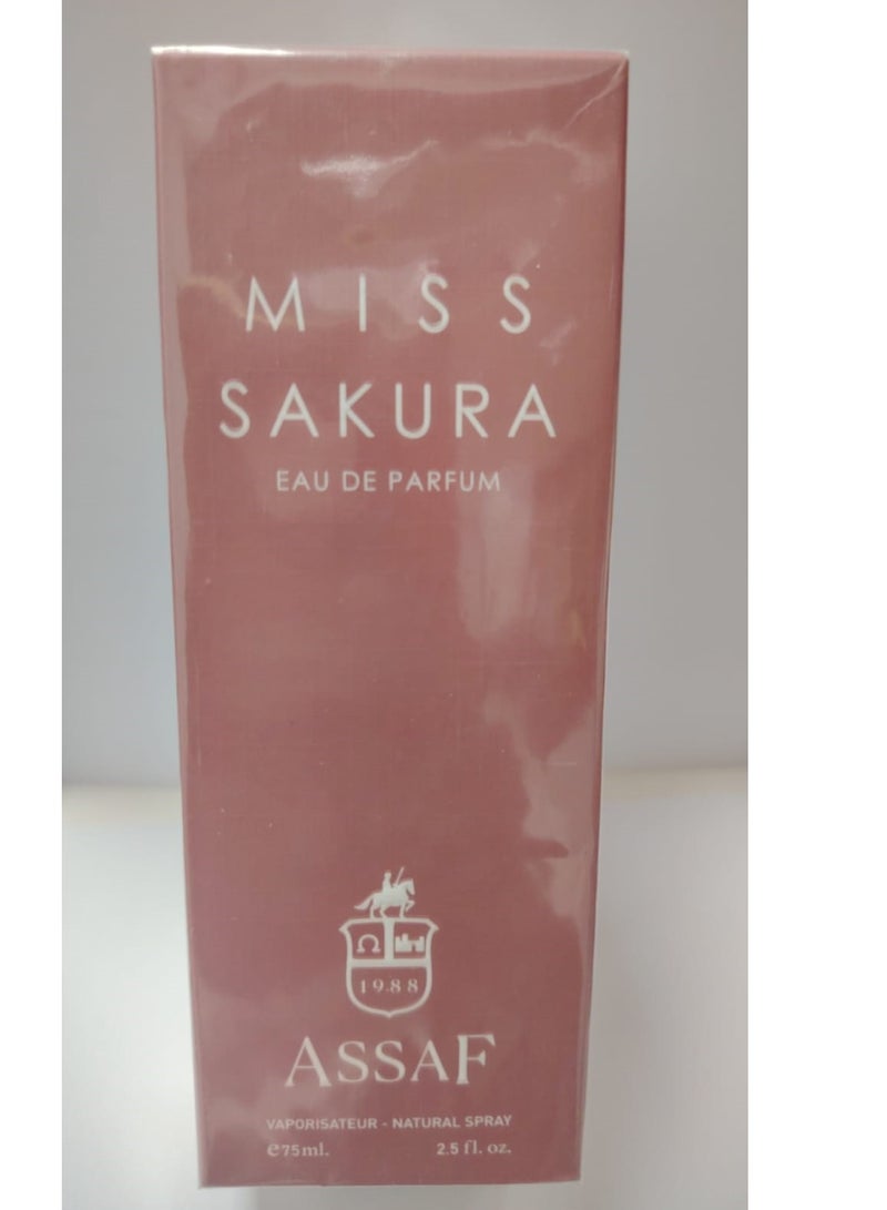 عساف مس ساكورا اودي بارفيوم الاصلي 75 ملي - Image 2