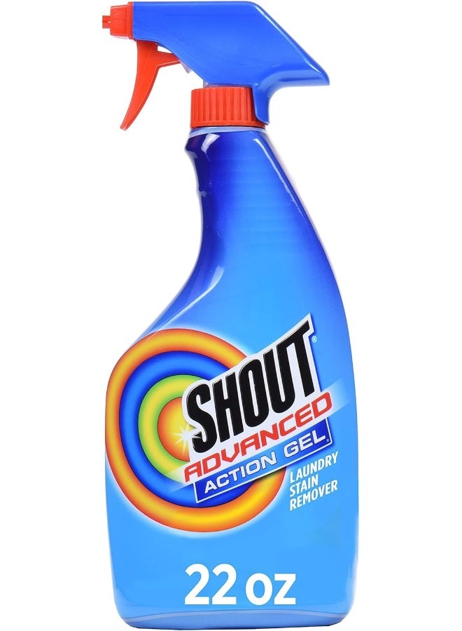 Shout Advanced Laundry Stain Remover Gel, Breaks Down 100+ Types of Tough Stains - 22oz Spray - Image 1
