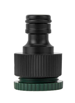 GEEPAS Geepas 1-3/4" Tap Adaptor- GGP61174, Premium-Quality Construction, Light-Weight And Durable, Ideal to Connect To Fittings And Pipes, Black and Green, 2 Years Warranty  - Image 1
