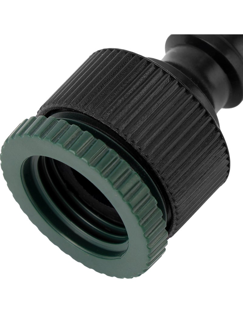 GEEPAS Geepas 1-3/4" Tap Adaptor- GGP61174, Premium-Quality Construction, Light-Weight And Durable, Ideal to Connect To Fittings And Pipes, Black and Green, 2 Years Warranty  - Image 3
