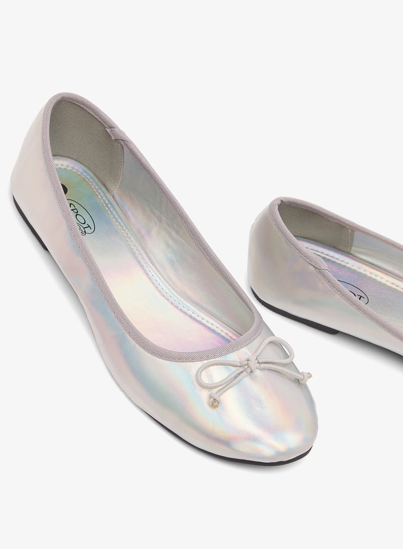 سبوت أون حذاء باليرينا مسطح - Image 4