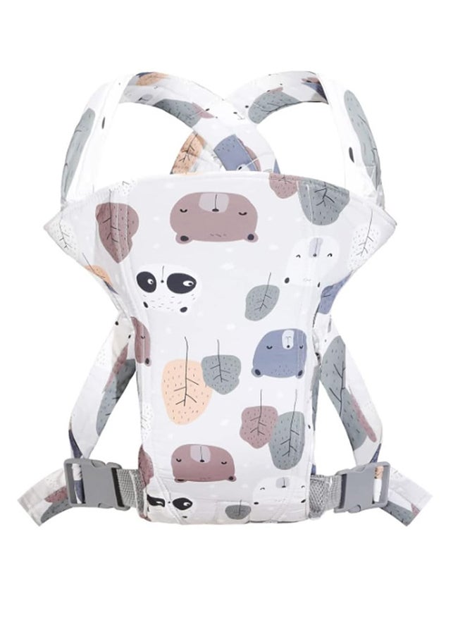 STAR BABiES Combo Pack of 2 Diaper Portable Bag With Pacifier Bag Large Capacity With Baby Carrier Printed - Image 4