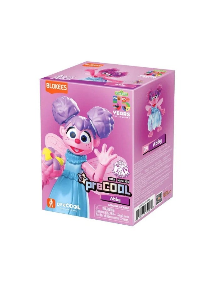 Blokees Sesame Street Abby Cadabby Action Figure | PreCOOL Model Kit | Buildable Fairy Character with Wand & Wings | Collectible Toy for Kids Ages 3+ - Image 1