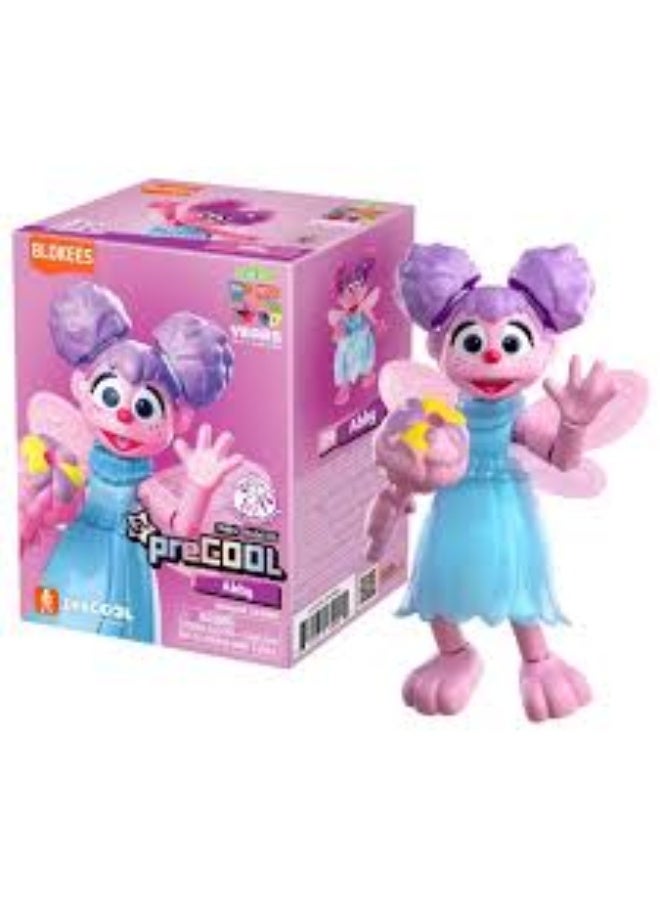 Blokees Sesame Street Abby Cadabby Action Figure | PreCOOL Model Kit | Buildable Fairy Character with Wand & Wings | Collectible Toy for Kids Ages 3+ - Image 4