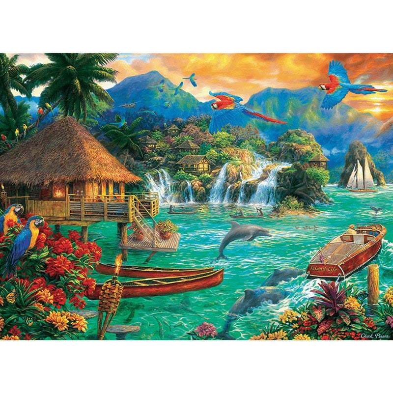 Trefl - Life on the Island Puzzle 3000 Pieces - 33072 - Image 2