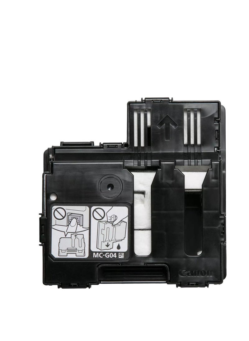 Compatible MC-G04 Maintenance Cartridge with Chip MC G04 Ink Maintenance Tank Replacement for Canon PIXMA G1130 G1230 G1330 G3270 G2270 G1230 G3370 G1430 G2470 G3470 G3471 G3472 G4470 Pritner (MC-G04)