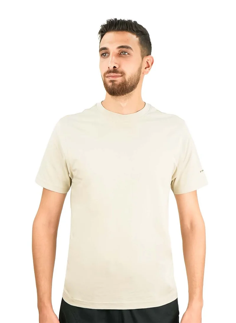 جيوردانو تي شيرت رجالي قطن جوردانو بقصة ضيقة وياقة دائرية وأكمام قصيرة