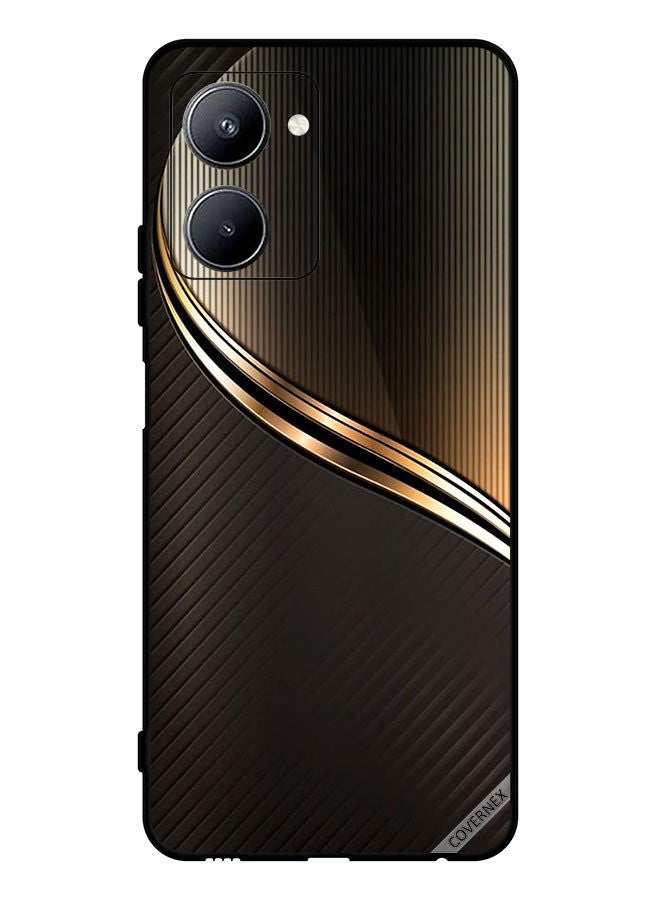 Covernex Protective Case Cover For Realme C33 Steel Pattern - Image 1
