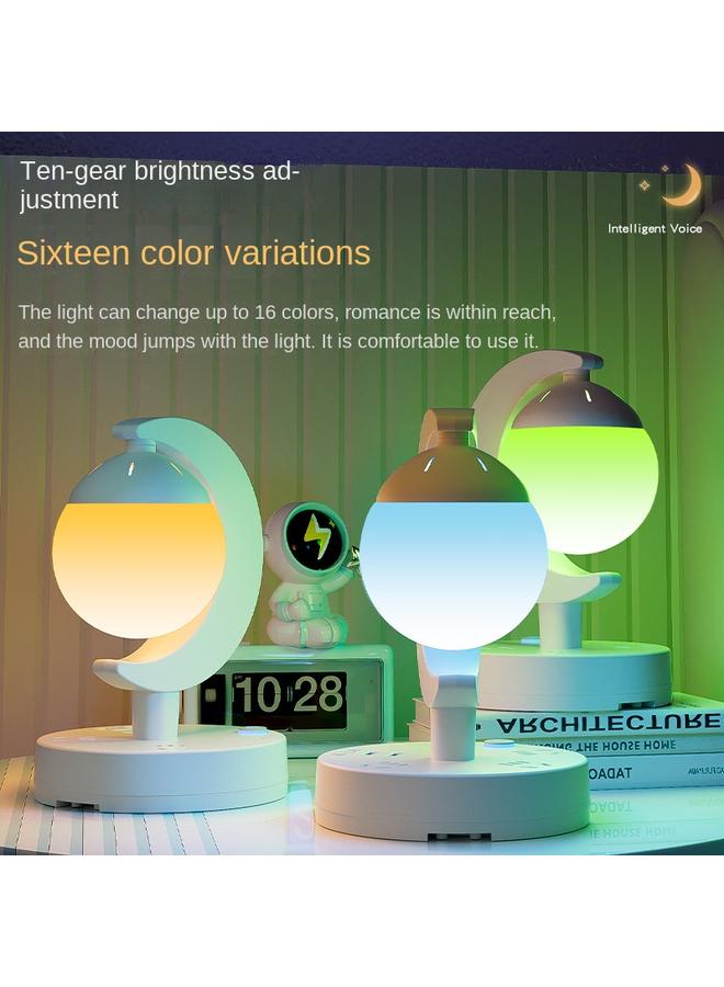 Bluejw New Planet Lamp Intelligent Voice Remote Control Table Lamp Colorful LED Atmosphere Lamp Socket Multifunctional Nightlight Eye Protection - Image 4
