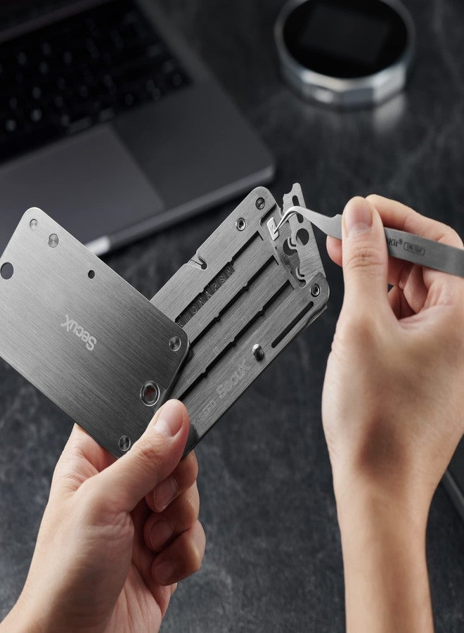 SecuX - XSEED PRO Eco - Indestructible Bitcoin Wallet Crypto Seed Storage Steel Plate - Compatible, Ledger, Hardware Wallets - Image 5