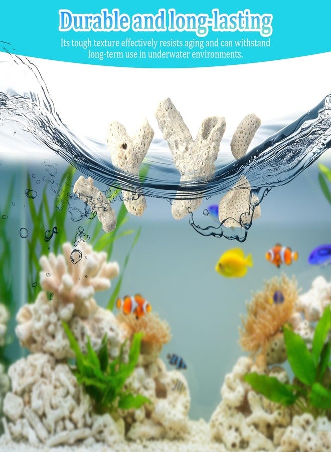NZELSW 1.1lb/500g Net-bagged Crushed Coral Aquarium Filter Media, Fish Tank Coral Filter for Improving Water Quality, Reusable Crushed Coral Filter, for Cloudy Water Conditions & Frequent Fish Illnesses - Image 4