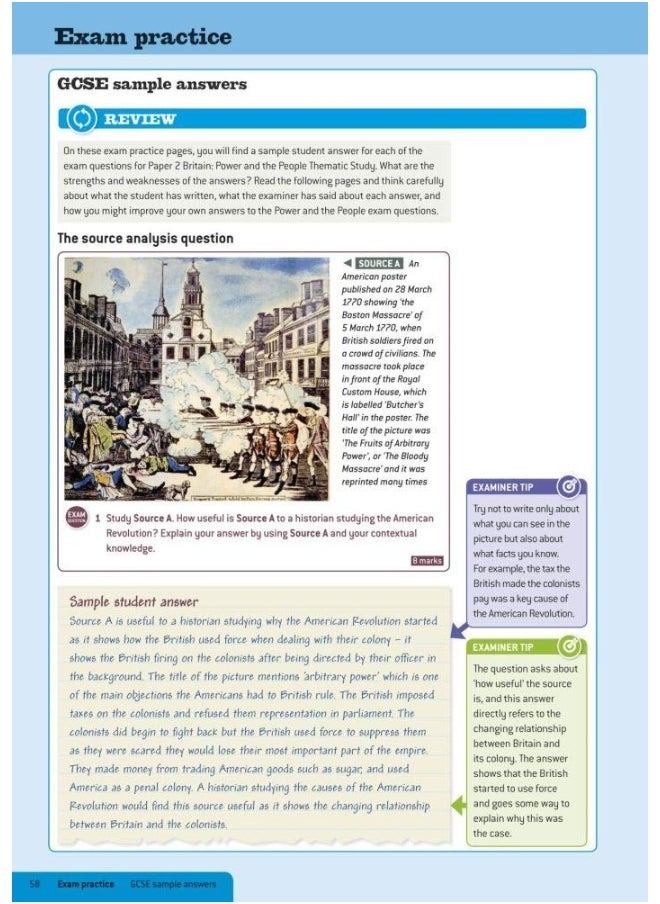 null - Oxford AQA GCSE History (9-1): Britain: Power and the People c1170-Present Day Revision Guide - Image 1