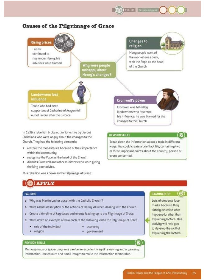 null - Oxford AQA GCSE History (9-1): Britain: Power and the People c1170-Present Day Revision Guide - Image 1