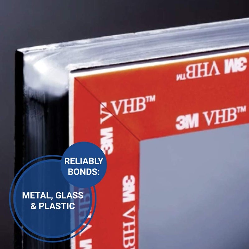3M 3M VHB Tape 4926, 0.5 in Width x 5 yd Length (1 Roll)  - Image 4