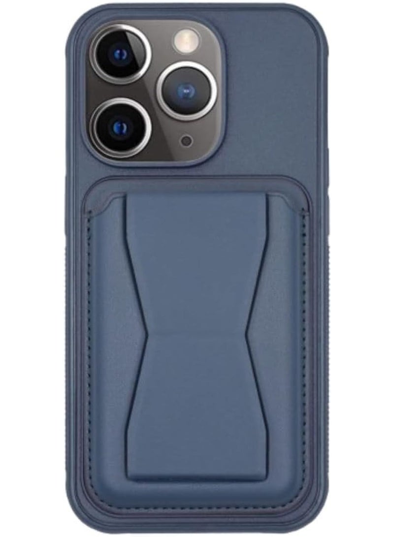 DUSALA iPhone 16 Pro Case with Card Holder Magnetic iPhone 16 Pro Cover Kickstand PU Leather Shockproof Protective Case for iPhone 16 Pro 6.3 Inch - Image 1