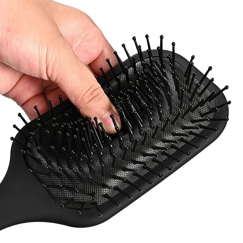 Pete & Pedro Paddle Detangle Hair Brush For Men & Women | Big Cushion Hairbrush Head for Blow-Drying, Detangling, Styling, Straightening & Smoothing Long/Thick/Curly/Wavy Hair | As Seen on Shark Tank - Image 2