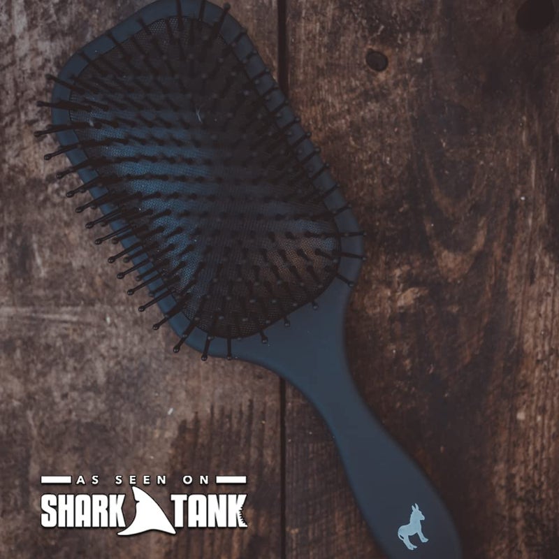 Pete & Pedro Paddle Detangle Hair Brush For Men & Women | Big Cushion Hairbrush Head for Blow-Drying, Detangling, Styling, Straightening & Smoothing Long/Thick/Curly/Wavy Hair | As Seen on Shark Tank - Image 4