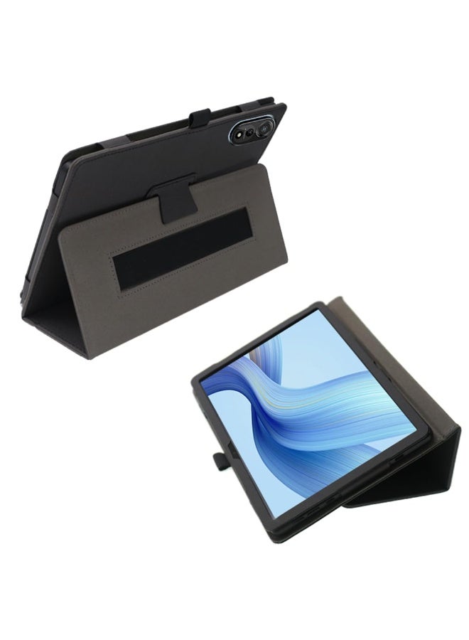 general Compatible with Black-View Mega 2 12-inch Tablet Case Foldable Protective Case Leather Case Cover with Automatic Sleep/Wake Function Stand Function - Image 4