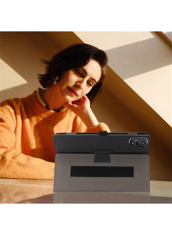 general Compatible with Black-View Mega 2 12-inch Tablet Case Foldable Protective Case Leather Case Cover with Automatic Sleep/Wake Function Stand Function - Image 3