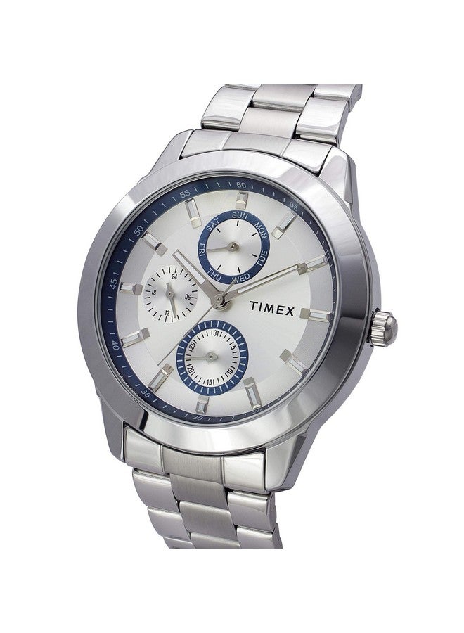 TIMEX Analog Silver Dial Men's Watch-TWEG18506 - Image 2