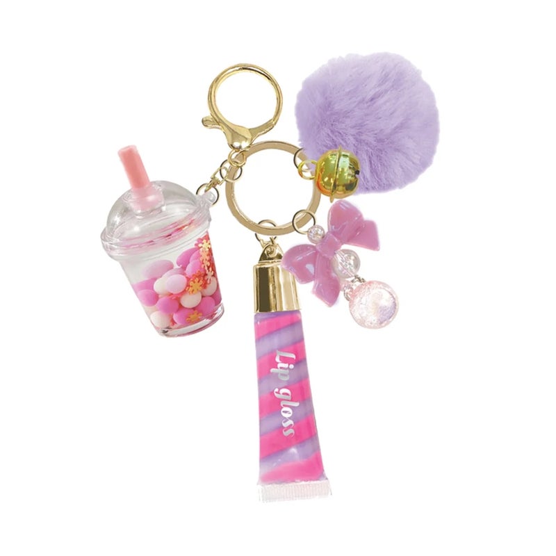 هوت فوكس ميدالية مفتاح مع ملمع شفاه وكوب بوبا - 147BO - Image 2