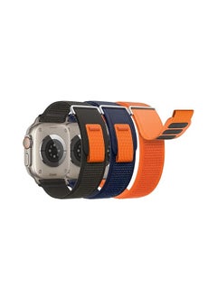 Black, Blue, Orange