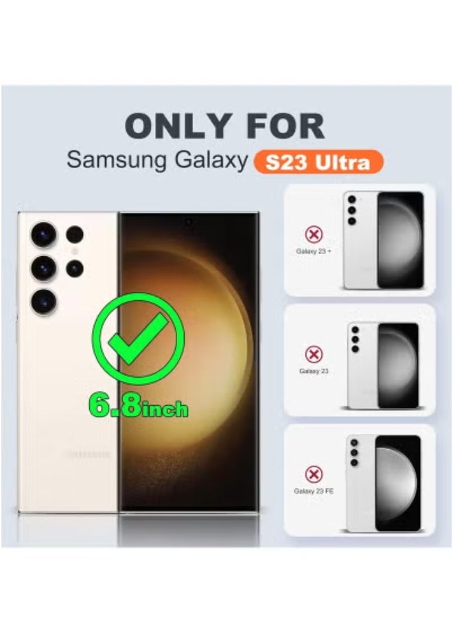 TIGER Samsung Galaxy S23 Ultra Case Cover Compatible with MagSafe – Slim Thin Magnetic Protective Case for Samsung Galaxy S23 Ultra 6.8-Inch | Clear Shockproof Back with Wireless Charging Support | Lightweight Anti-Scratch Cover with Precise Cutouts & Strong Grip - Image 2