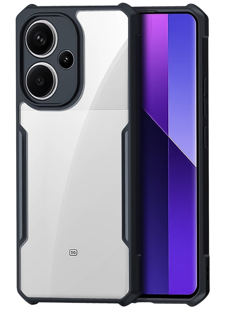 For Xiaomi POCO F6 Case, Camera Lens Protection Back Cover, TPU Shockproof Airbags Bumper Mobile Phone Case, Anti-Yellowing Slim Fit Protective Casing - Image 1