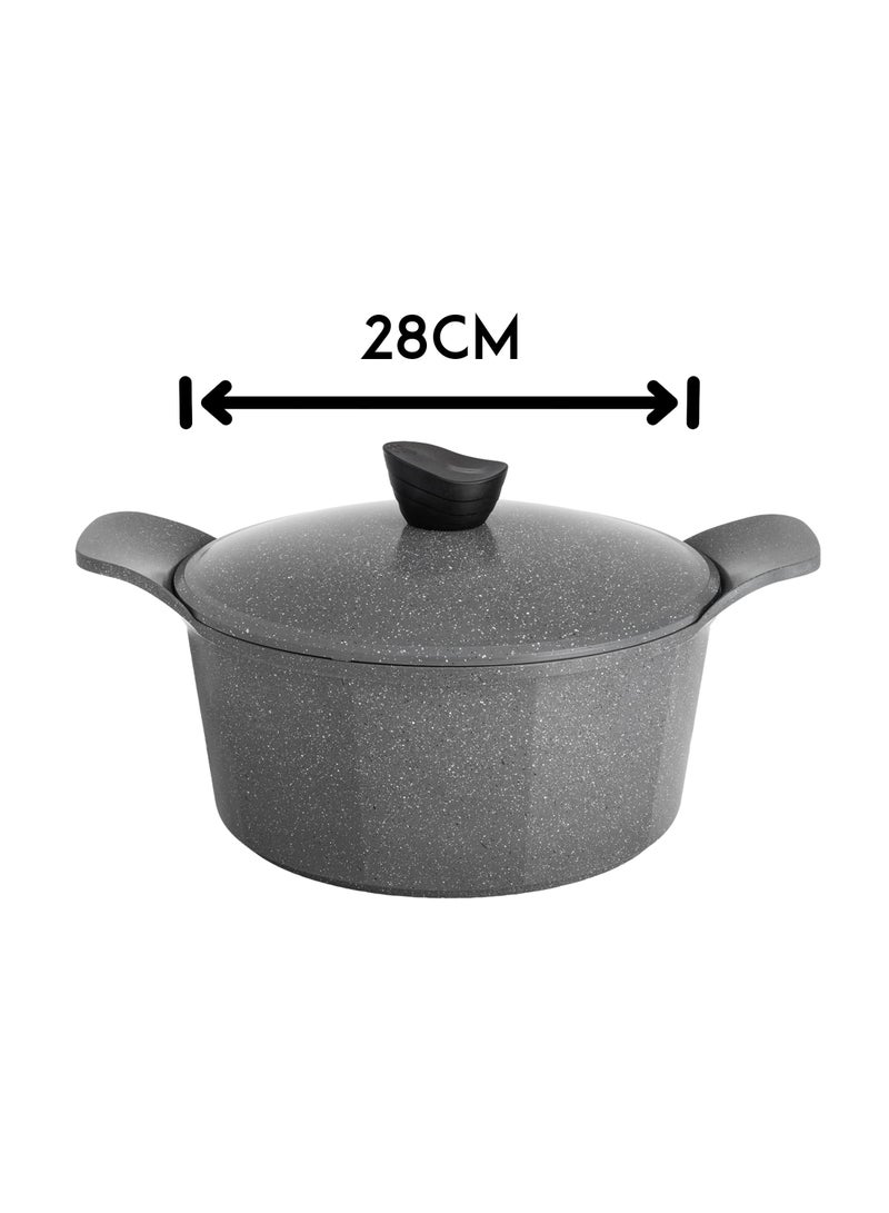 لاهويا طقم قدور 16 قطعة من الغرانيت العالي الجودة بالمواد و المواصفات الكورية و الصناعة السعودية - Image 2