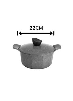LAHOYA 16-piece cookware set made of high-quality granite with Korean materials and specifications and Saudi industry  - Image 4