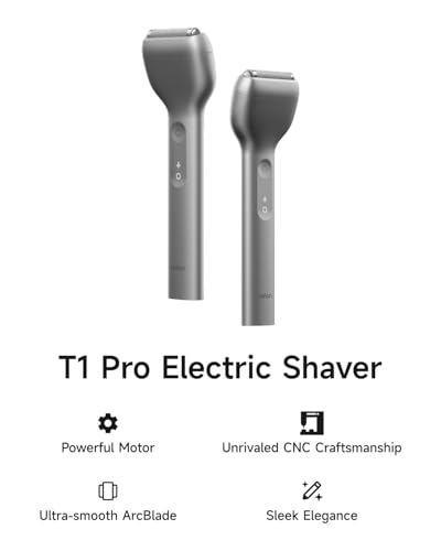 Laifen T1 Pro 1Blade Electric Shaver Stubble Edition Gentle Daily Shaver for Short and Sparse Beard 12000 CutsMin 120Min Runtime Wet Dry Razor IPX7 Waterproof Space Gray - Image 3