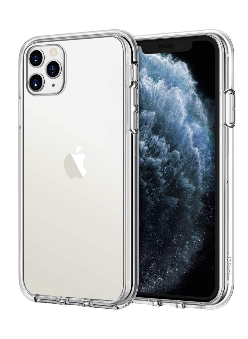 Jetech Case for iPhone 11 Pro 5.8 Inch Non Yellowing Shockproof Phone Bumper Cover Anti Scratch Clear Back Clear  - Image 1