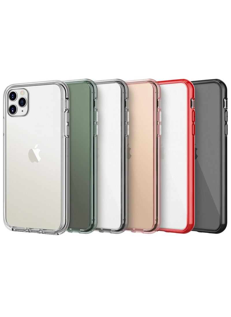 Jetech Case for iPhone 11 Pro 5.8 Inch Non Yellowing Shockproof Phone Bumper Cover Anti Scratch Clear Back Clear  - Image 3