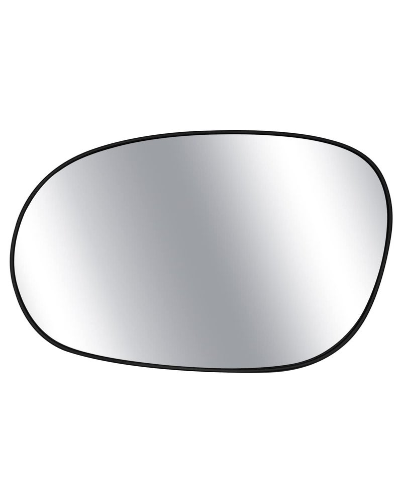 TIKSCIENCE Heated Mirror Glass Left Driver Side Fit for Dodge Challenger 2008 2009 2010 2011 2012 2013 2014 2015 Side Mirror Assembly Replace 68048442AA, 68048447AA - Image 1