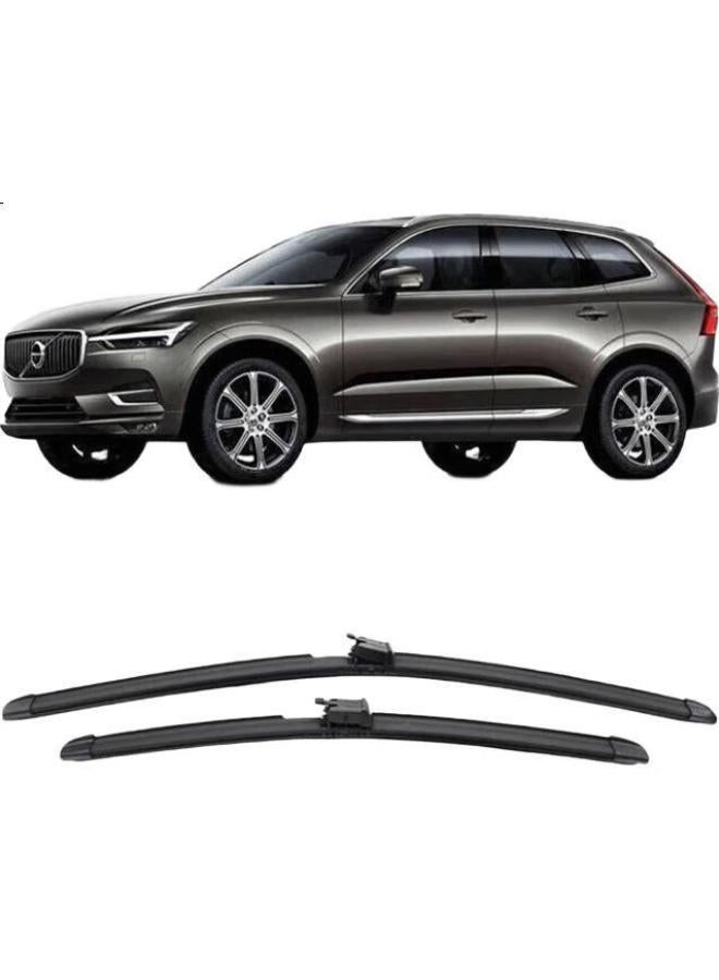 Speed Paisu Volvo Xc60 Wiper Blades With Water Spray Nozzle Suitable For 2018 Models Boneless Wipers Original 26/19 1 Pair - Image 3
