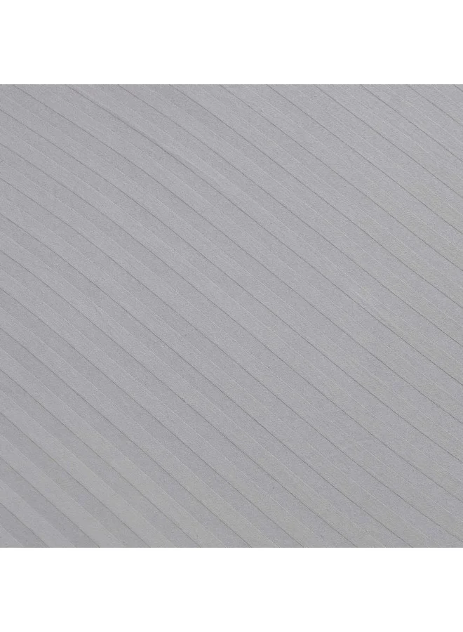 Home Box Hamilton Stripe Satin Cotton Single Fitted Sheet 200 x 36 x 90 cm