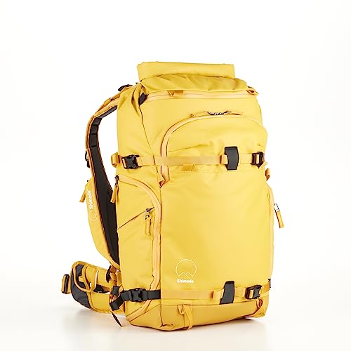 Shimoda Action X30 v2 Backpack, Outdoor Photography Adventure Pack for mirrorless and DSLR cameras, w/Modular Core Unit Compatibility, Expandable Rolltop, 16" Laptop Sleeve, Yellow - Image 1
