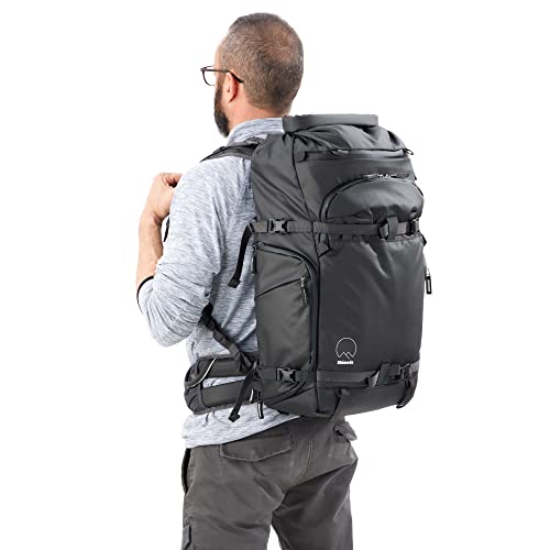 Shimoda Action X30 v2 Backpack, Outdoor Photography Adventure Pack for mirrorless and DSLR cameras, w/Modular Core Unit Compatibility, Expandable Rolltop, 16" Laptop Sleeve, Yellow - Image 4