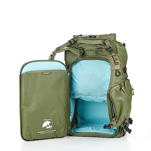 Shimoda Action X30 v2 Backpack, Outdoor Photography Adventure Pack for mirrorless and DSLR cameras, w/Modular Core Unit Compatibility, Expandable Rolltop, 16" Laptop Sleeve, Yellow - Image 2