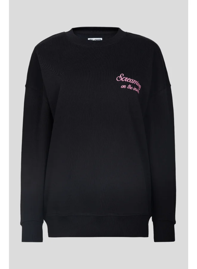 NeceSera Screaming On The Inside Terry Sweatshirt