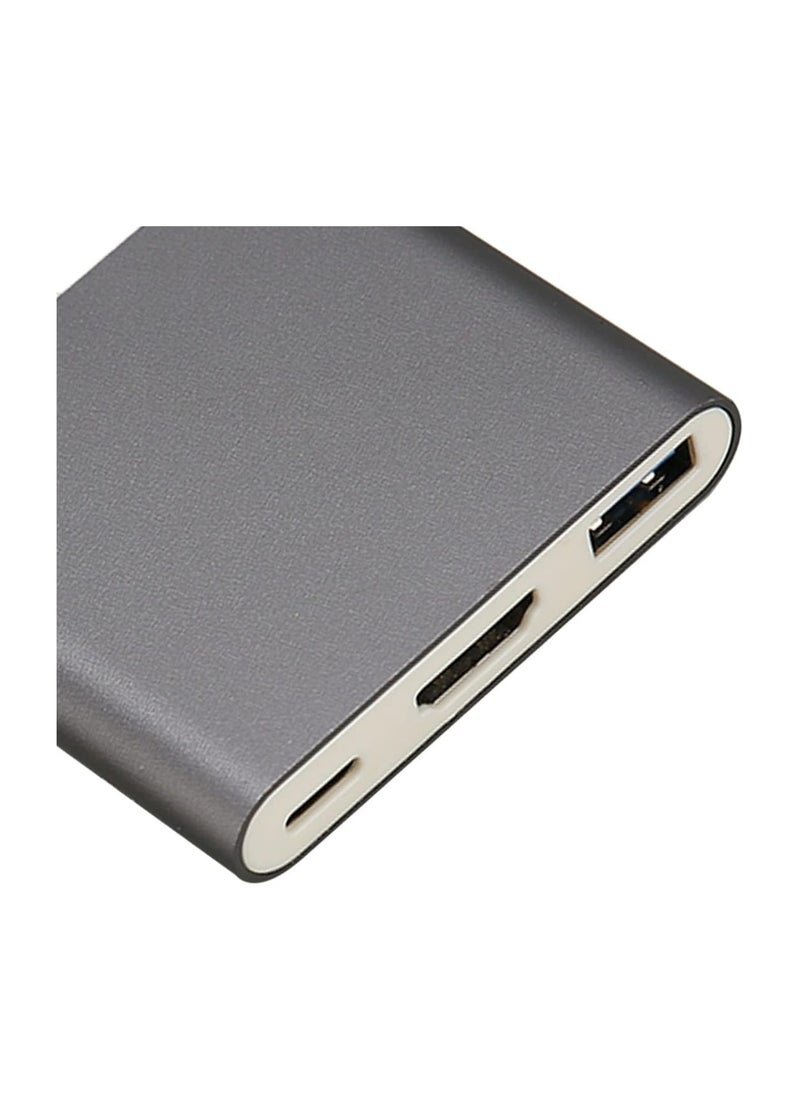 ELTRAZONE 3-in-1 USB-C Hub Multiport Adapter – USB Type-C Hub with HDMI, USB 3.0 & USB-C Ports – Compatible with Windows, MacOS, Laptops, Tablets & Smartphones for Fast Data Transfer and 4K Video Output - Image 5