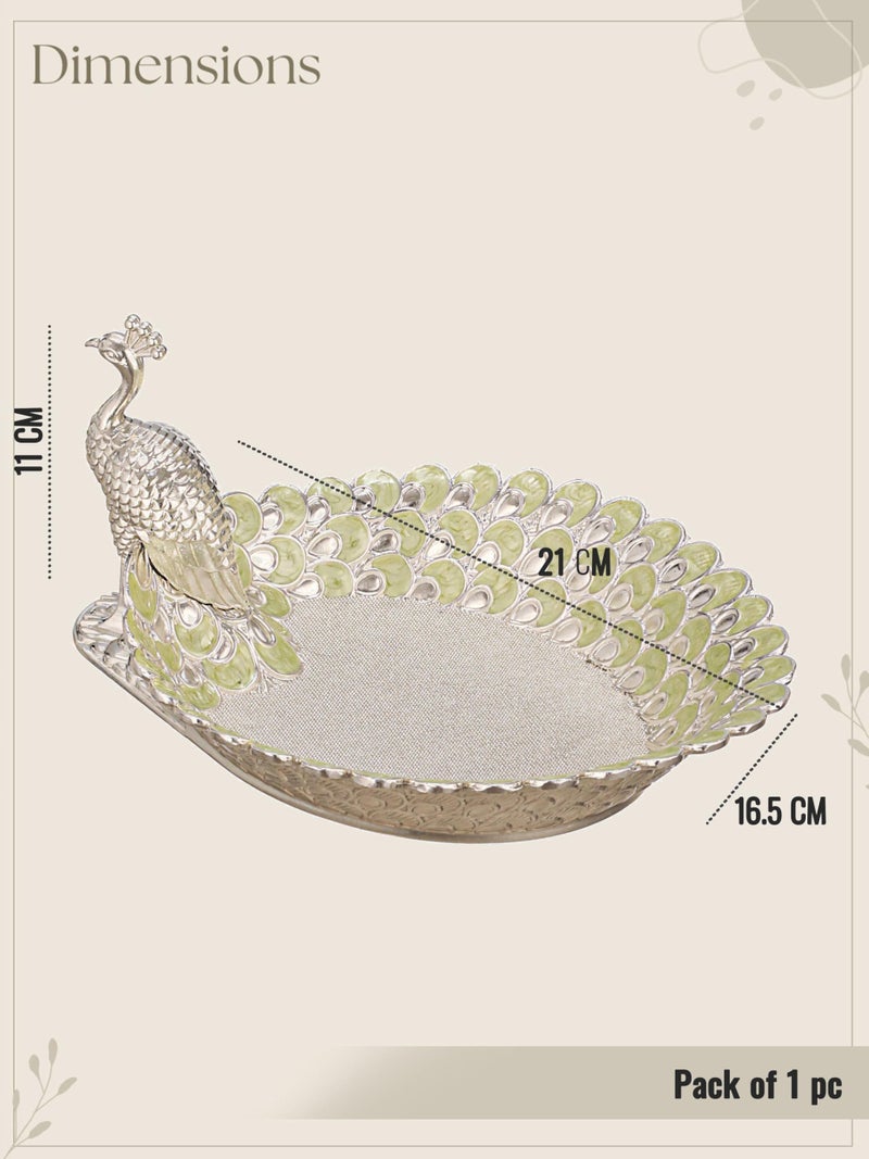 Trovea's طبق المكسرات بتصميم ريش الطاووس - Image 5