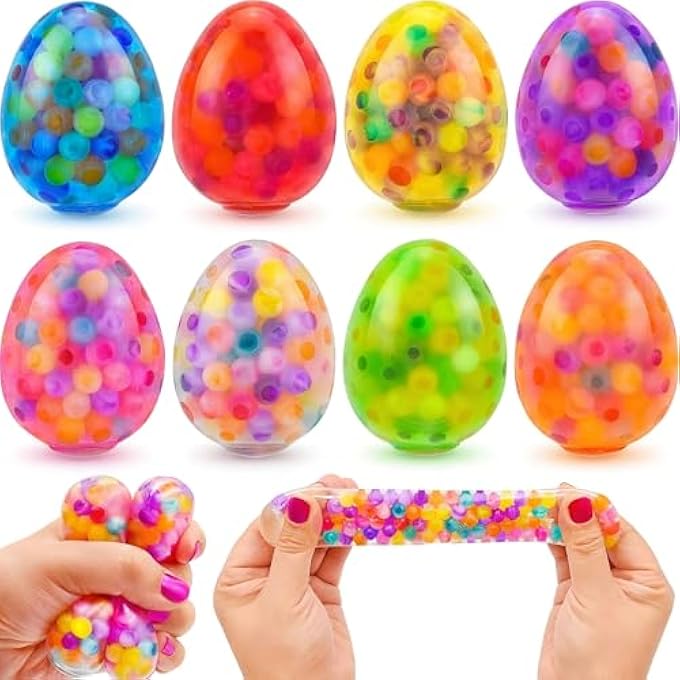 Howzcci 8 Pack Easter Eggs Toys - Image 1